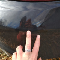 Задний бампер