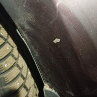 Переднее левое крыло