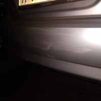 Задний бампер