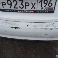 Задний бампер