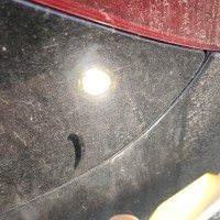 Заднее левое крыло