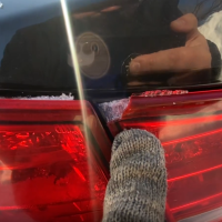 Левый задний фонарь