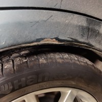 Заднее правое крыло