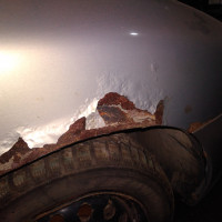 Переднее правое крыло