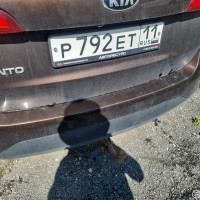 Задний бампер