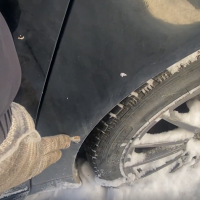 Заднее левое крыло