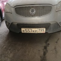 Передний бампер