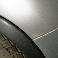 Заднее левое крыло