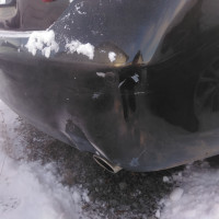 Задний бампер