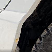 Заднее левое крыло