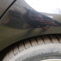 Заднее левое крыло