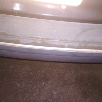 Задний бампер