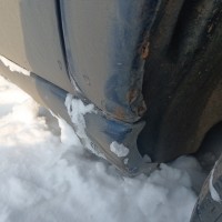 Заднее левое крыло