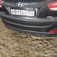 Задний бампер