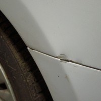 Заднее левое крыло