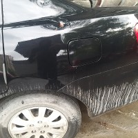 Заднее левое крыло