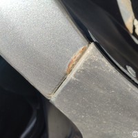 Заднее левое крыло