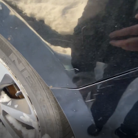 Заднее левое крыло