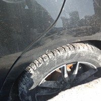 Заднее левое крыло