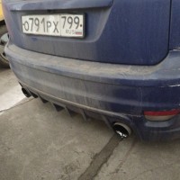 Задний бампер