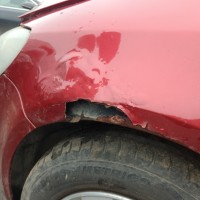 Переднее левое крыло