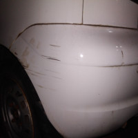 Задний бампер