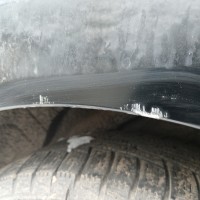 Заднее левое крыло