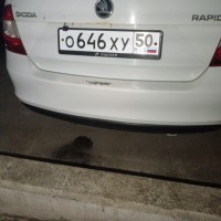 Задний бампер