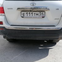 Задний бампер