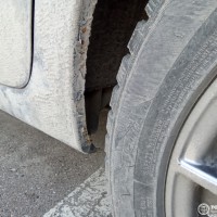 Заднее левое крыло