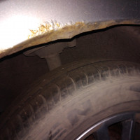 Заднее правое крыло