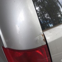 Заднее левое крыло