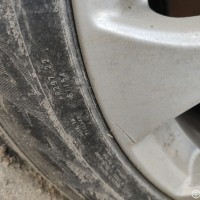 Заднее левое колесо