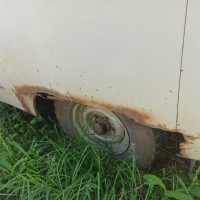 Заднее левое крыло