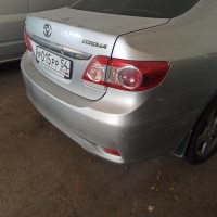 Задний бампер