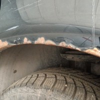 Заднее левое крыло