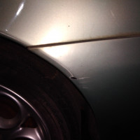 Задний бампер