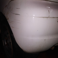 Задний бампер