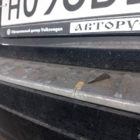 Задний бампер