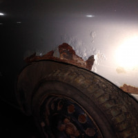 Переднее правое крыло