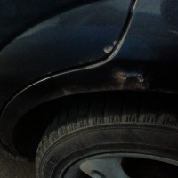 Заднее левое крыло