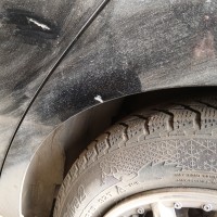 Заднее левое крыло