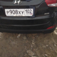 Задний бампер