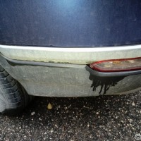 Задний бампер