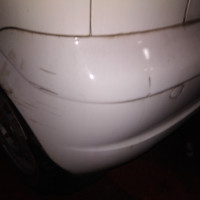 Задний бампер