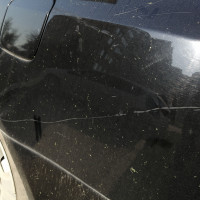 Заднее левое крыло