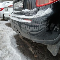 Задний бампер