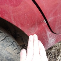 Заднее правое крыло