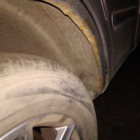 Заднее правое крыло