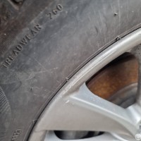 Переднее левое колесо